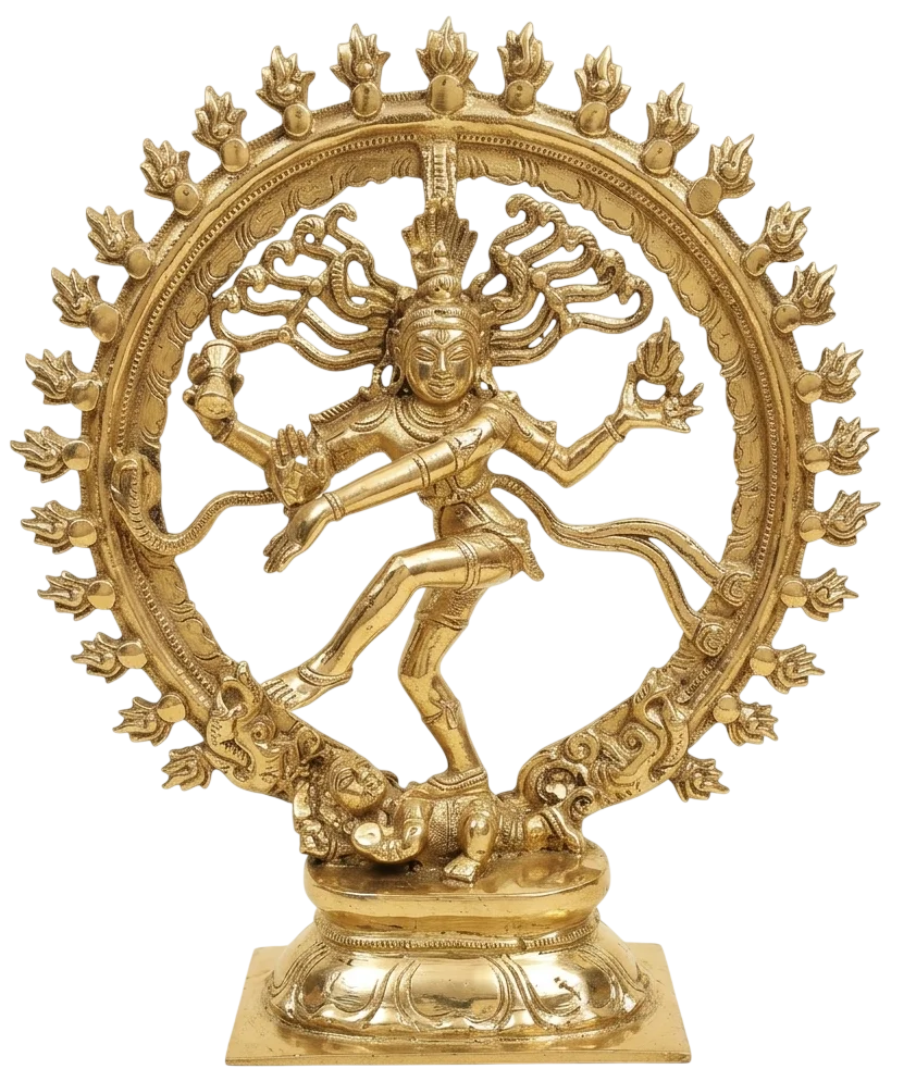 Natarajar Idol - 6"H x 2"B Inches