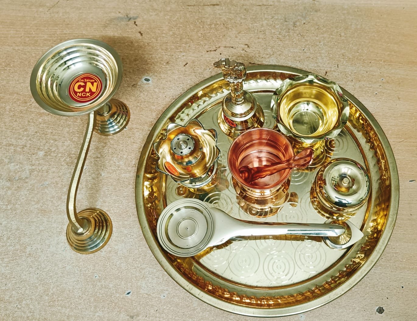 Pooja Set - 8 in 1 Products 