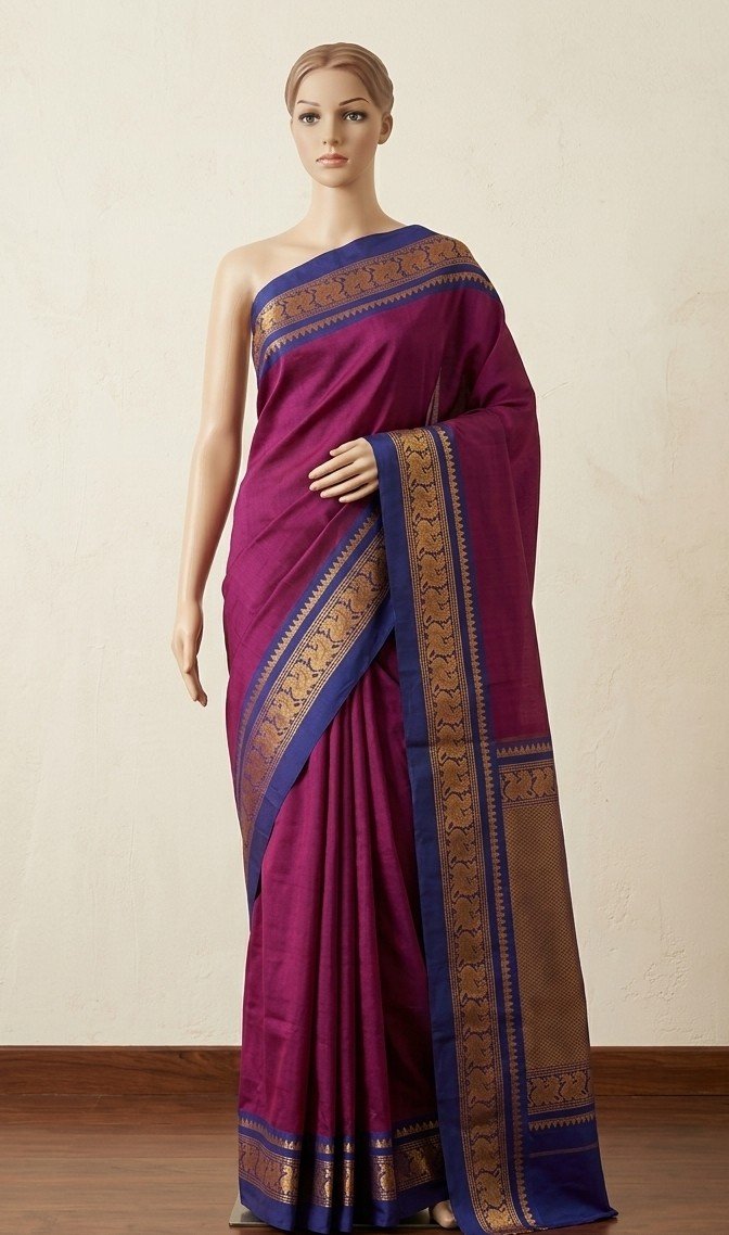 Chettinad Cotton Saree 